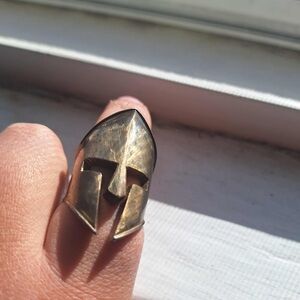 Stunning Spartan Helmet Ring